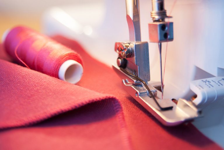a sewing machine