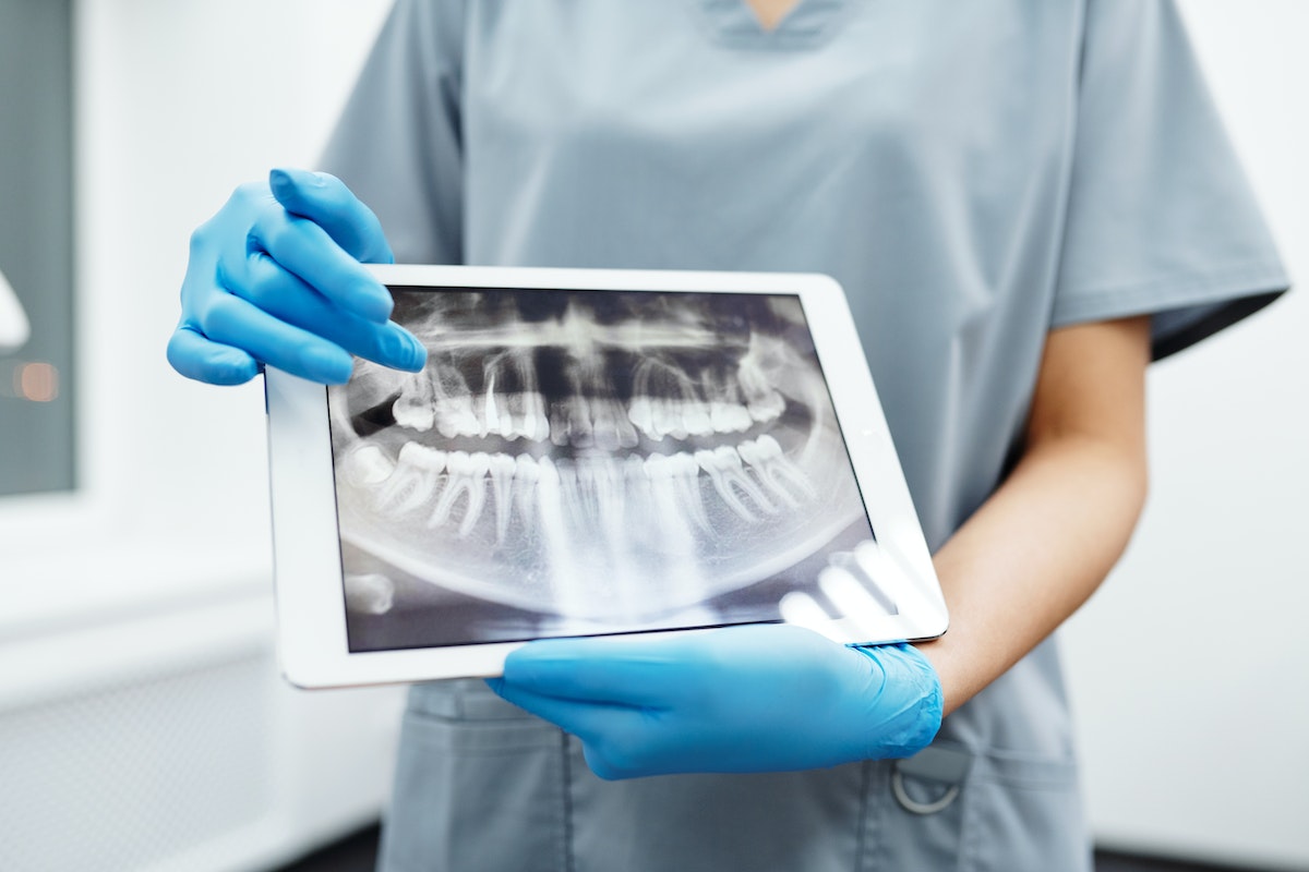 tooth exam results